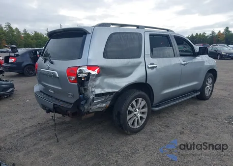 2011 Toyota Sequoia Limited 5.7L V8 из США, поврежденный, VIN 5TDJY5G16BS051382